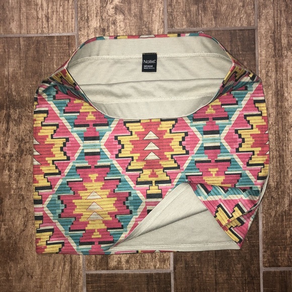 Aztec Patterned Skirt - Picture 2 of 2